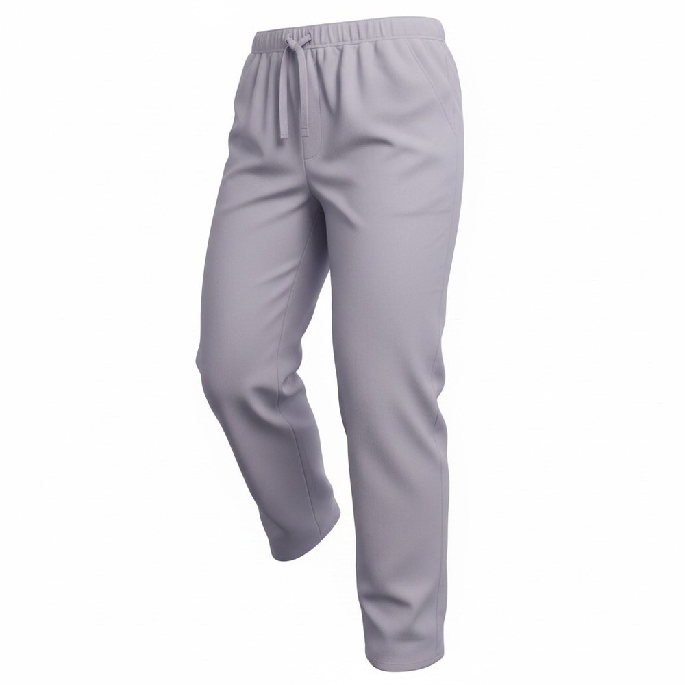 Womens 3XL Light Purple Drawstring Waist Scrub Pants Nurse Uniform Plus Size